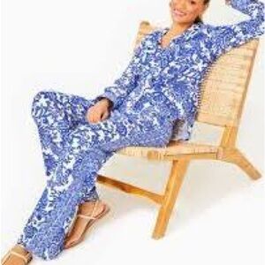 Lilly Pulitzer Deeper Coconut Made With                   Engineered Size M Pant